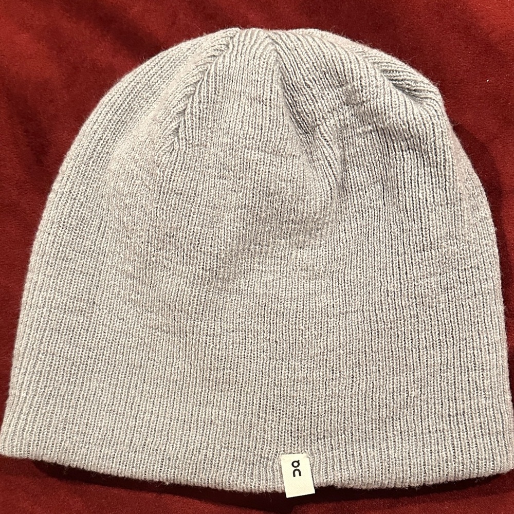 On Running Gray Knit Beanie